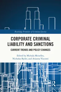 Corporate Criminal Liability and Sanctions_cover