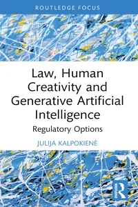 Law, Human Creativity and Generative Artificial Intelligence_cover