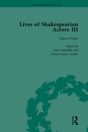 Lives of Shakespearian Actors, Part III, Volume 2