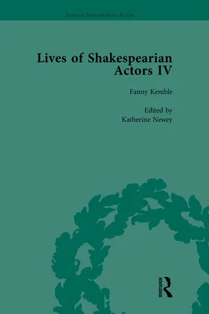Lives of Shakespearian Actors, Part IV, Volume 3