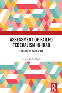 Assessment of Failed Federalism in Iraq_cover