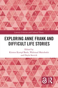 Exploring Anne Frank and Difficult Life Stories_cover