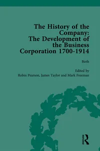 The History of the Company, Part I Vol 1_cover