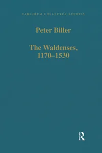 The Waldenses, 1170-1530_cover