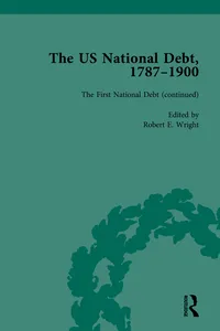 The US National Debt, 1787-1900 Vol 2_cover