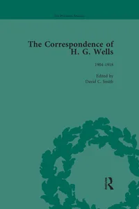 The Correspondence of H G Wells Vol 2_cover