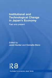 Institutional and Technological Change in Japan's Economy_cover