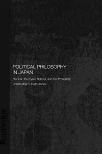 Political Philosophy in Japan_cover