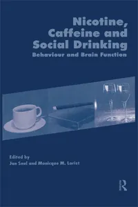 Nicotine, Caffeine and Social Drinking: Behaviour and Brain Function_cover