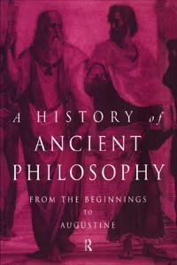 A History of Ancient Philosophy_cover