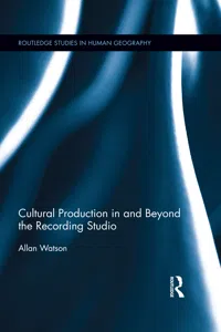 Cultural Production in and Beyond the Recording Studio_cover