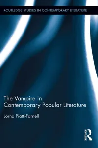 The Vampire in Contemporary Popular Literature_cover