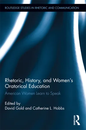 Rhetoric, History, and Women's Oratorical Education