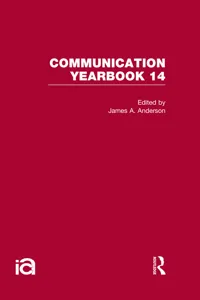 Communication Yearbook 14_cover