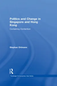 Politics and Change in Singapore and Hong Kong_cover