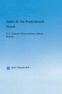 Satire and the Postcolonial Novel_cover