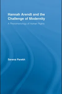 Hannah Arendt and the Challenge of Modernity_cover