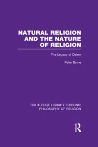 Natural Religion and the Nature of Religion_cover