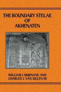 Boundary Stelae Of Akhentaten_cover
