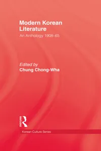 Modern Korean Literature_cover