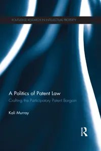 A Politics of Patent Law_cover
