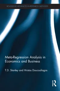 Meta-Regression Analysis in Economics and Business_cover