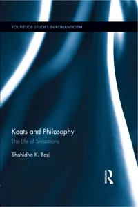 Keats and Philosophy_cover