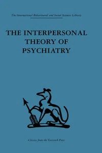 The Interpersonal Theory of Psychiatry_cover