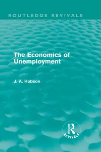 The Economics of Unemployment_cover