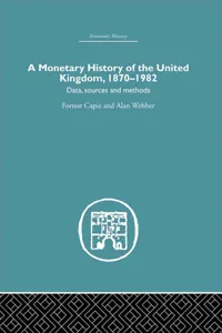 A Monetary History of the United Kingdom_cover