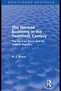 The German Economy in the Twentieth Century_cover