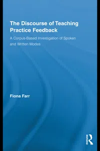 The Discourse of Teaching Practice Feedback_cover