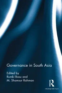 Governance in South Asia_cover