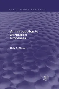 An Introduction to Attribution Processes_cover