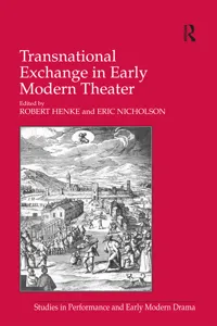 Transnational Exchange in Early Modern Theater_cover