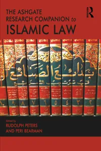 The Ashgate Research Companion to Islamic Law_cover