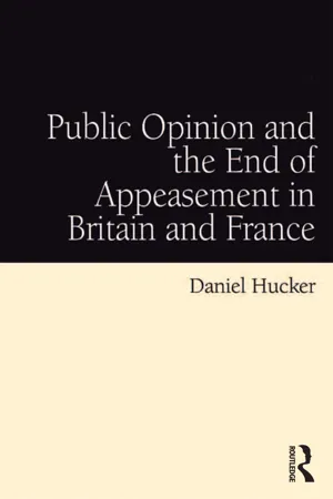 Public Opinion and the End of Appeasement in Britain and France