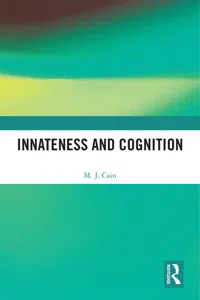 Innateness and Cognition_cover