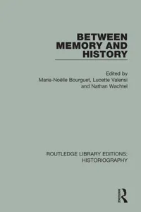 Between Memory and History_cover
