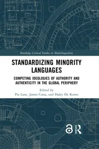 Standardizing Minority Languages_cover