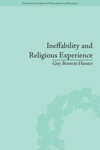 Ineffability and Religious Experience_cover