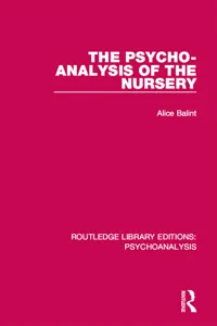 The Psycho-Analysis of the Nursery_cover
