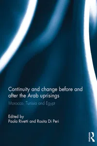 Continuity and change before and after the Arab uprisings_cover