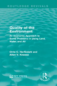 Quality of the Environment_cover