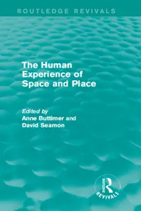 The Human Experience of Space and Place_cover