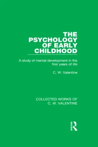 The Psychology of Early Childhood_cover