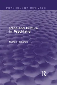 Race and Culture in Psychiatry_cover