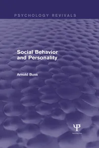 Social Behavior and Personality_cover