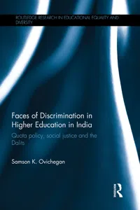 Faces of Discrimination in Higher Education in India_cover