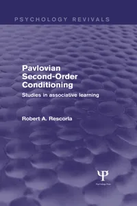 Pavlovian Second-Order Conditioning_cover